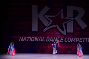 Moon Reflecting In The Spring River