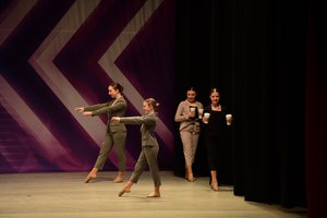 Coffee In A Cardboard Cup