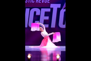 Spring Blossoms On A Moonlit River