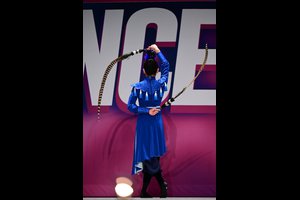 The Azure Warrior Maiden