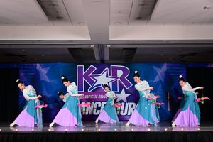 Blossoms And Flowing Shadows Beneath The Moon